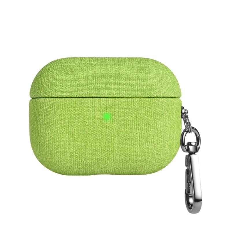 Soft Fabric Earphone Cover For Pro3 With AntiScratch Protections Carrying Case Button Cutout Velvet Construction