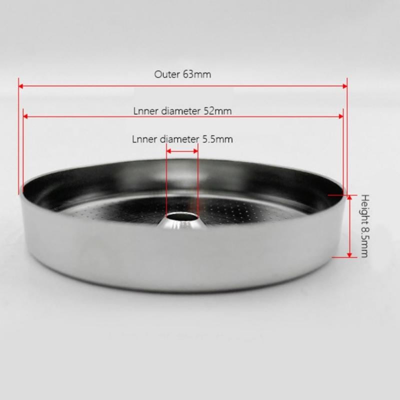 Stainless Steel Filter Mesh Shower Filter Suitable for Espresso Machines Offering Filtration and Easy Maintenance