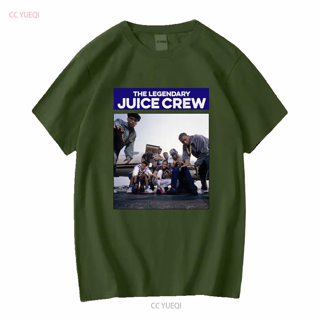 Vintage Juice Crew T Shirt Size S M L XL 2XL vintage Washed Breathable Stretched fashion Slightly Top For Everyday Wear Casual