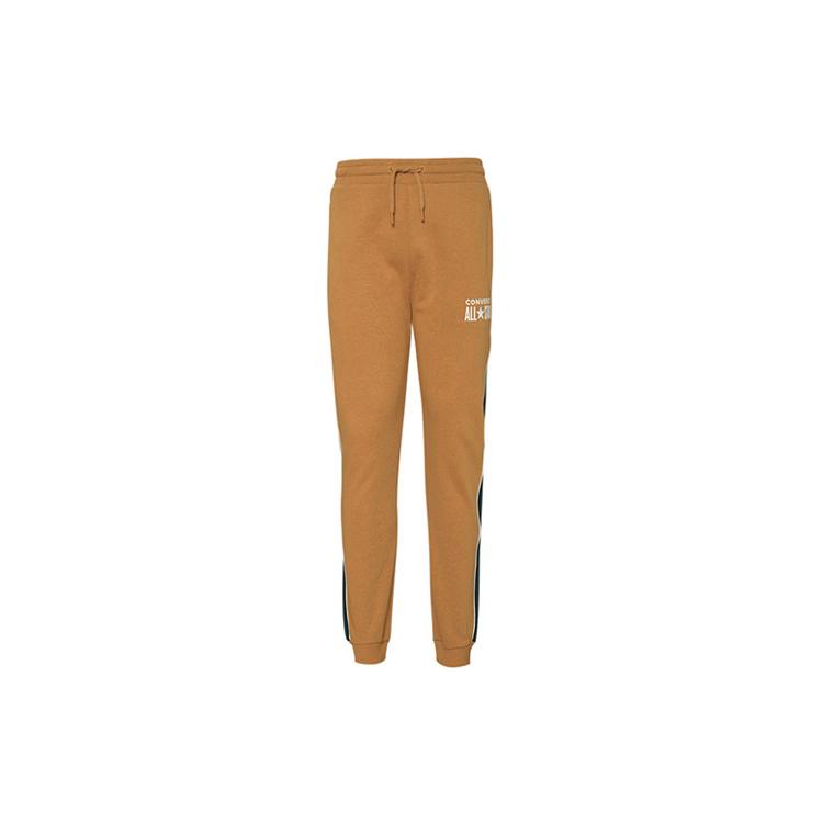 Converse Knitted Sweatpants Men's Wheat Moderate Cuffed Pants 10018256-A03