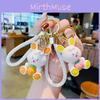 Cute Blueberry Bunny Resin Keychain Delightful Bag Charm For Special Occasions