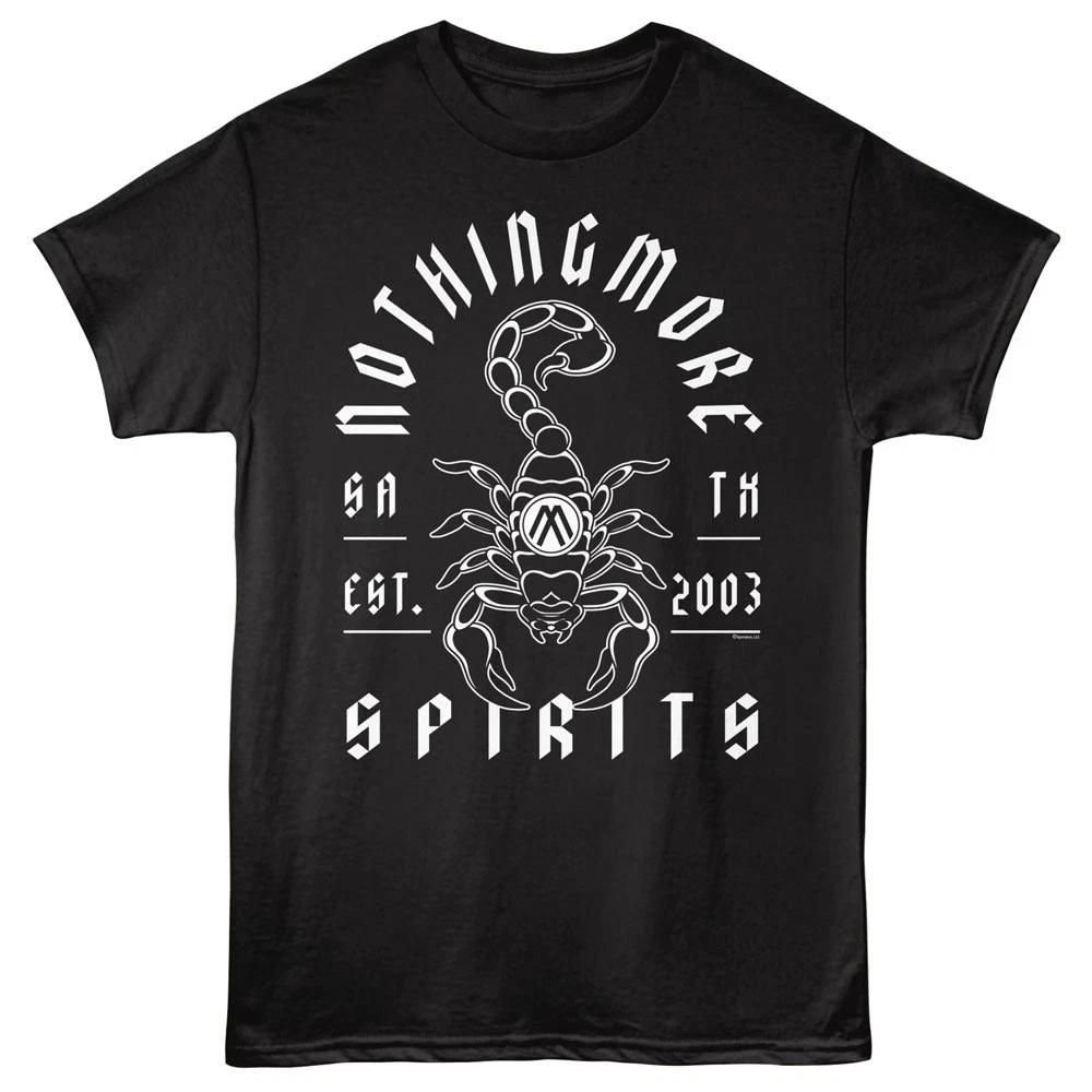 Nothing More Scorpion Est 2003 Spirits Men s T shirt Rock Band Merch 3XL
