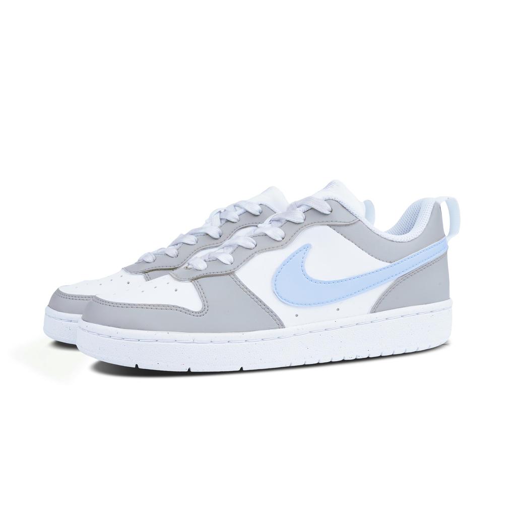 Nike Court Borough Low top Skateboard Shoes GS Gray Blue DV5456-106(Team86-)