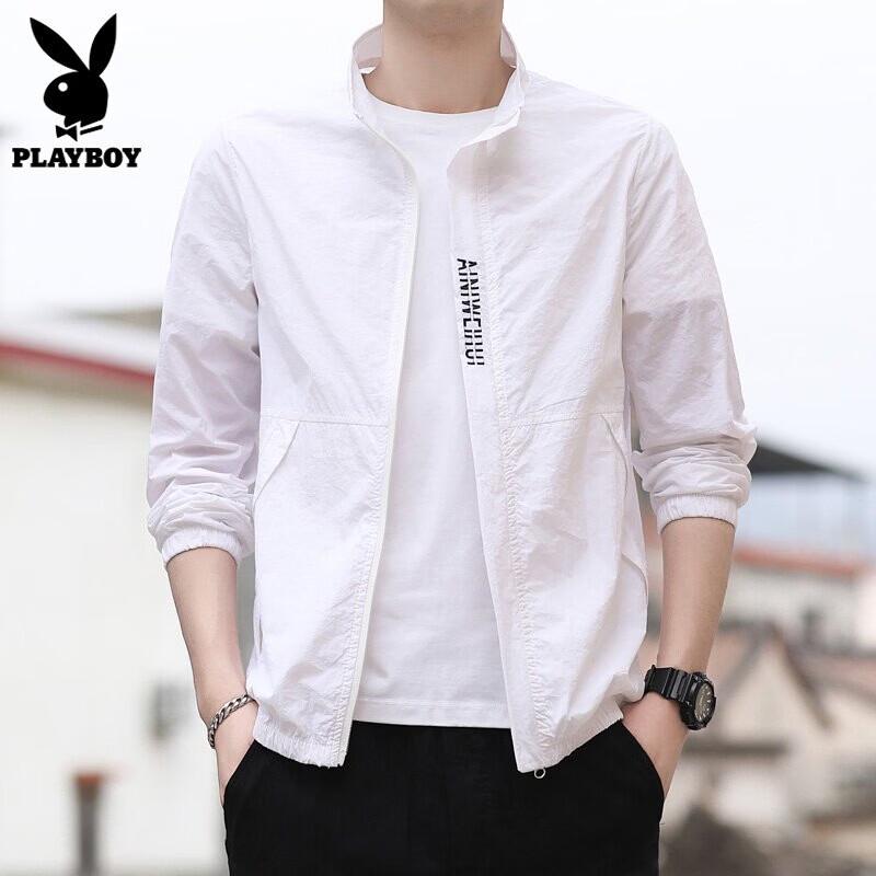 PLAYBOY Men's Ice Silk Sun Protection Jacket