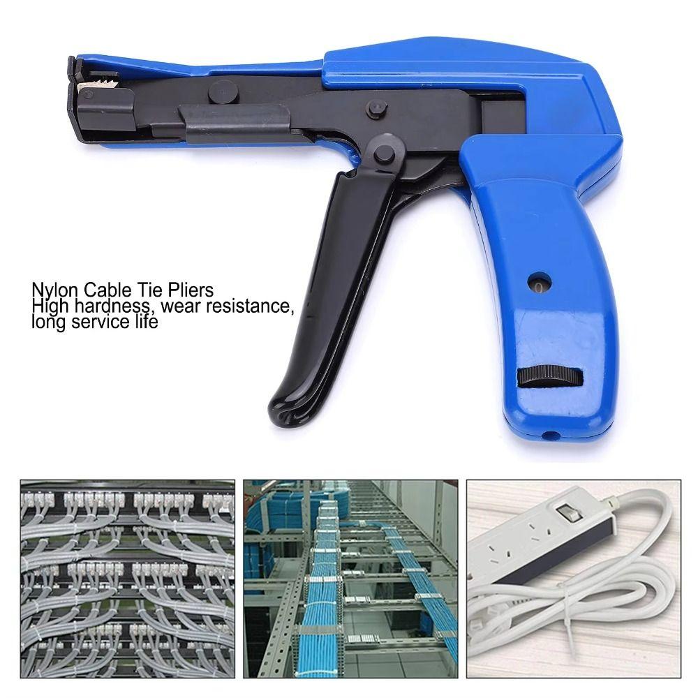 Ergonomic Cable Tie Tool Labor Saving Flush Cut Zip Tie Tool  Electrical Operation