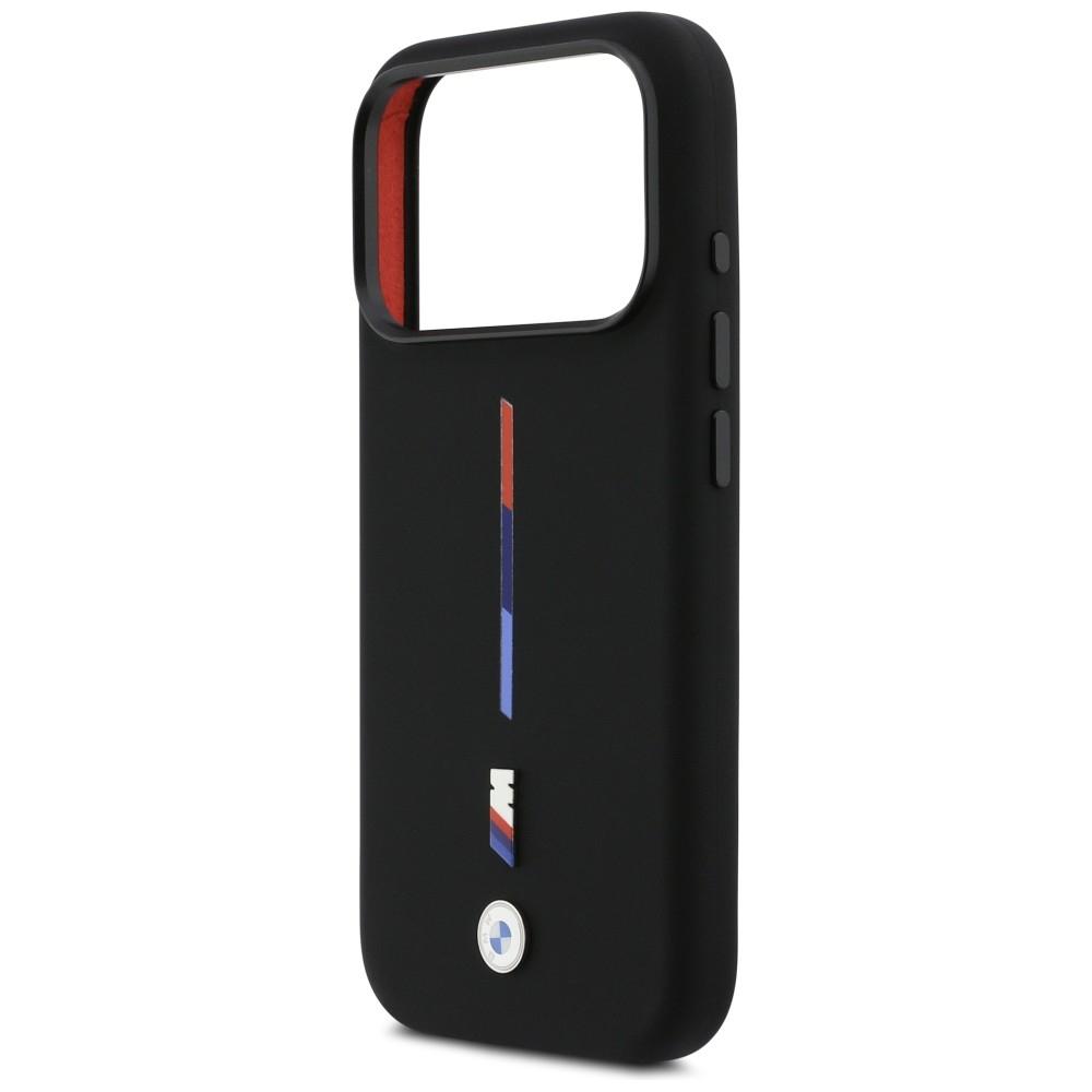 BMW Funda M Silicona Línea Tricolor Para Iphone 17 Pro Magsafe Con Moderna