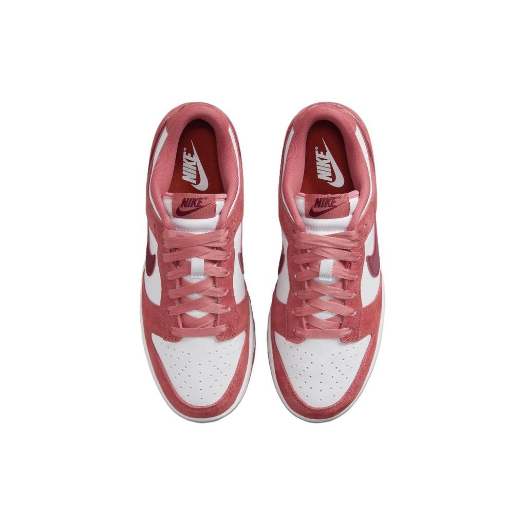 Nike Dunk Low Valentines Day 2024 Women Sneakers Pink White Team-Red FQ7056-100