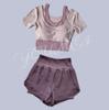 Women's Quick-Drying Mid-Waist Yoga & Running Shorts