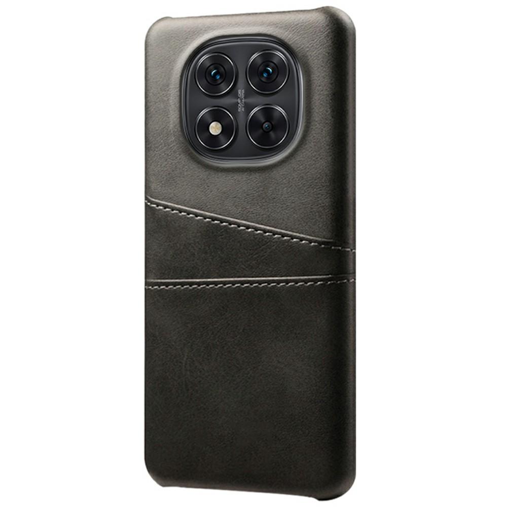 For Xiaomi Redmi Note 14 Pro 5G/Poco X7 5G Case Dual Card Slots PU Leather + Hard PC Phone Cover