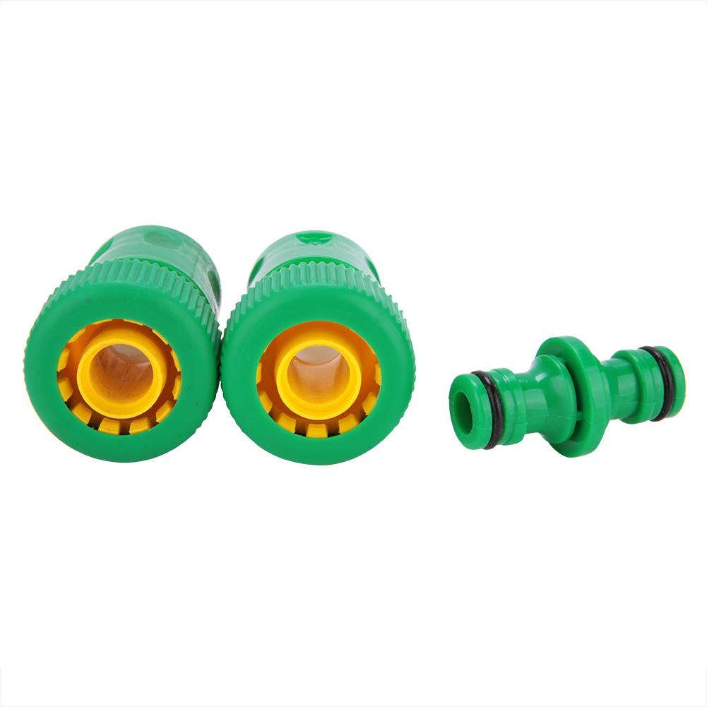 1/2" Water Hose Quick Connector Garden Tap Joiner Joint Tool Kit