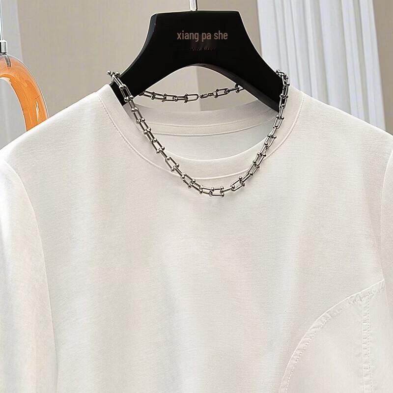 Women's Round Neck Short Sleeve Loose T-Shirt