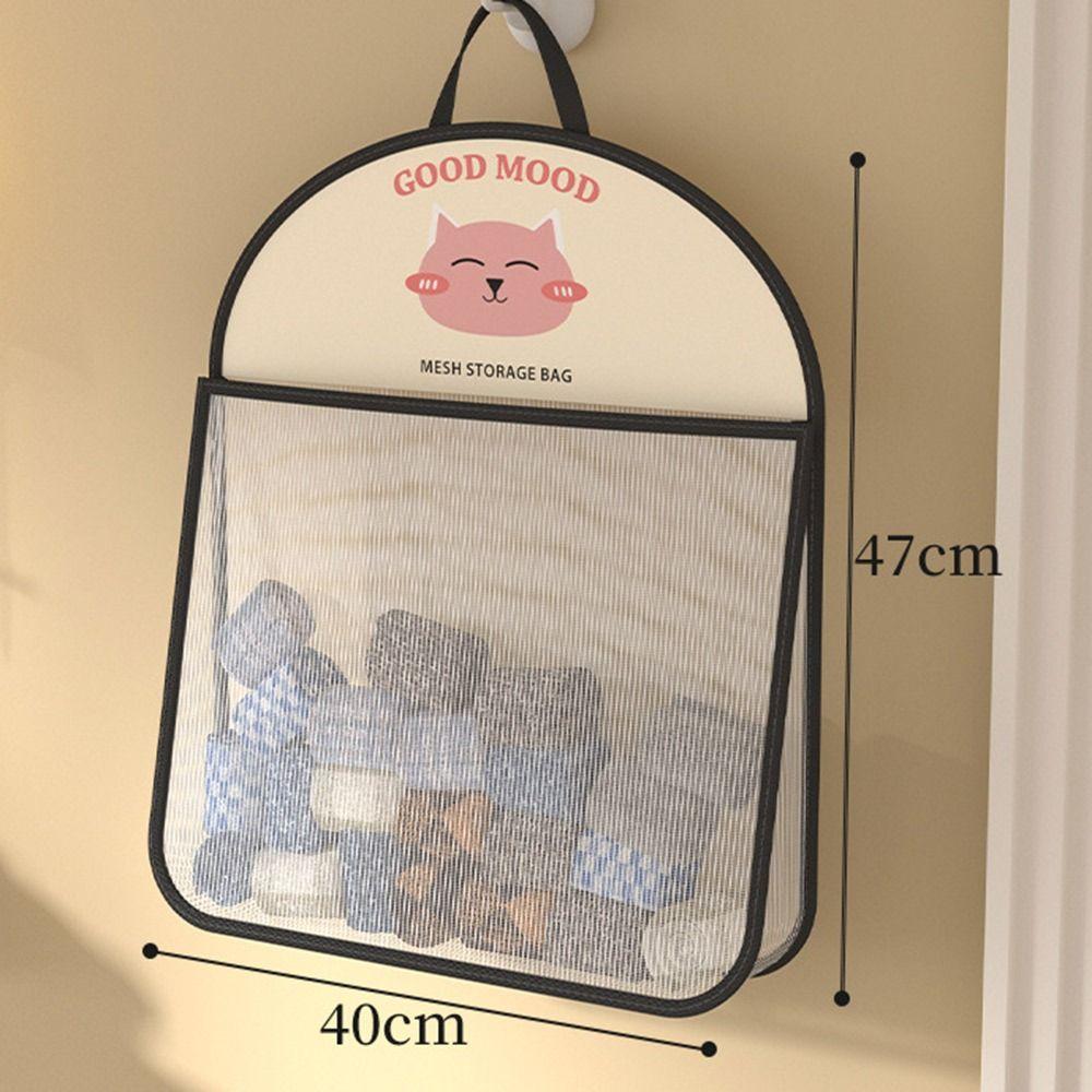 Garbage Bag Storage Artifact Storage Mesh Bag Underwear Storage Bag  for Wardrobe Organizer