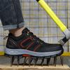 Neueste Mode Herren Arbeitssicherheitsschuhe Unzerstörbare Konstruktion Arbeitsstiefel Durchtrittsicher Stoßfest Männerschuhe