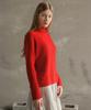 Waiowai Ribbed Turtleneck Knit_Red