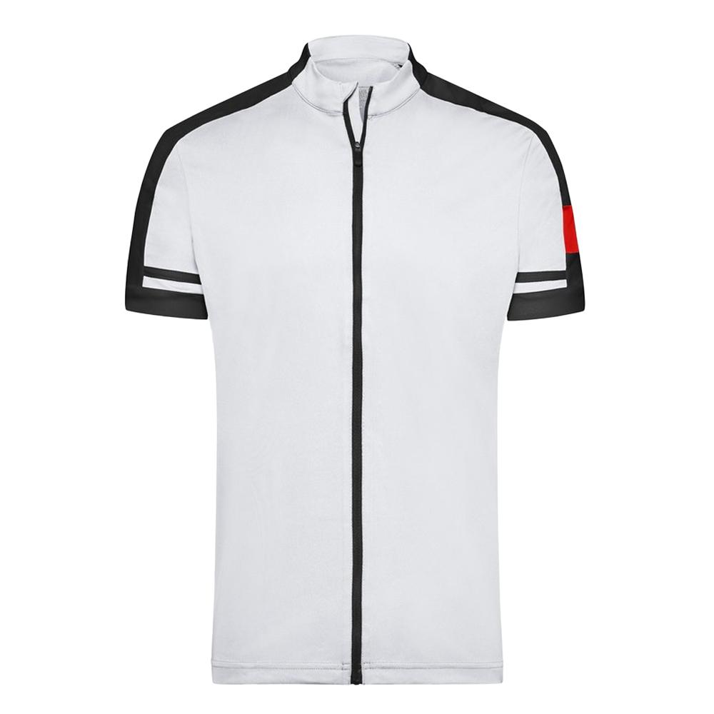 James and Nicholson Womens/Ladies Full Zip Cycling T-Shirt