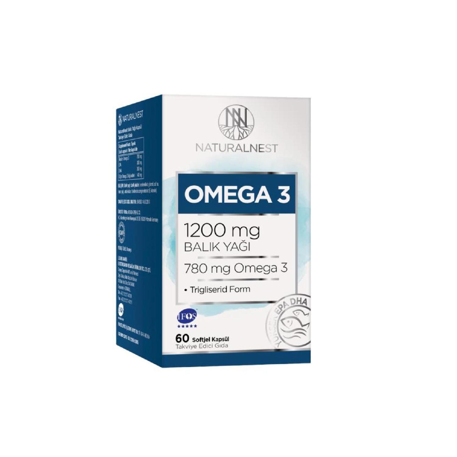 

Omega3 Fish Oil 60 Capsules