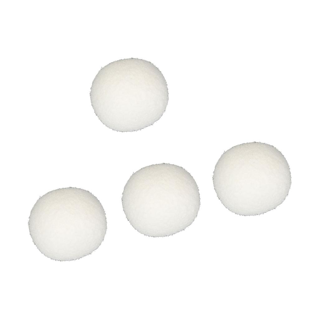 4pcs Scum Eliminating Ball Reusable Washable Oil Absorbing Scum Removing Sponge Balls for Swimming