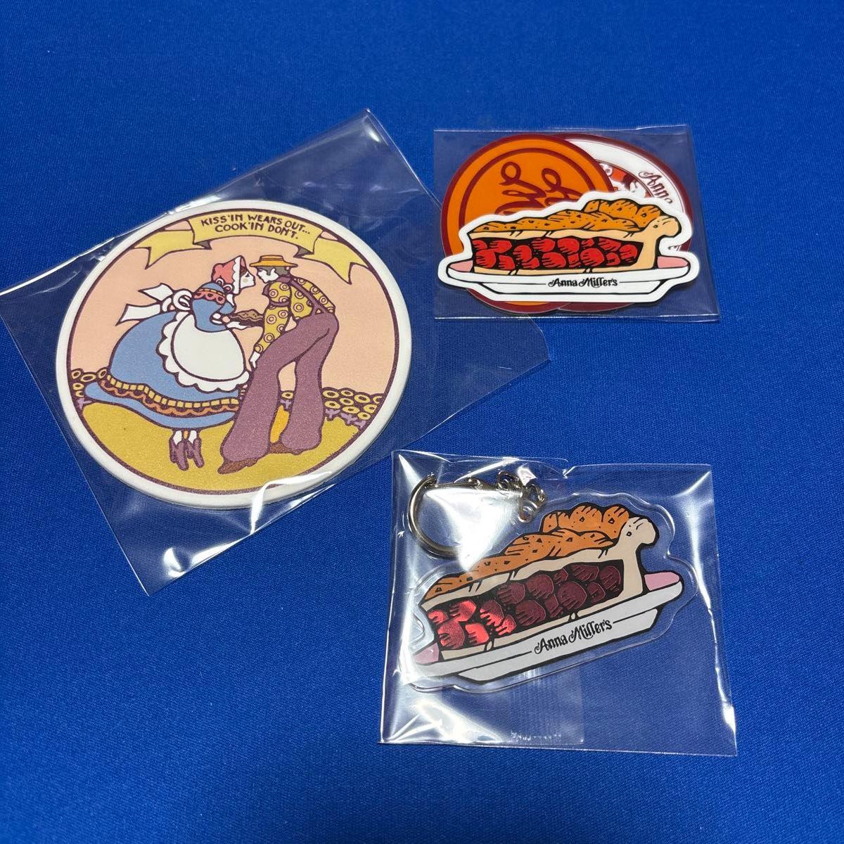 Used Anna Miller s Acrylic Keychain Pie Anna Miller s Seal