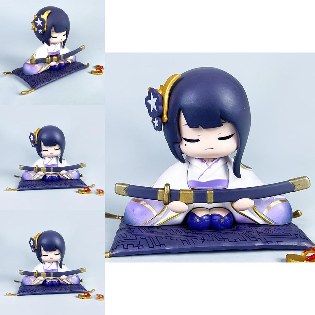 Genshin Impact Raiden Ei PVC Figurka S Montážním Hračkovým Modelem Pro Sběratele A Fanoušky