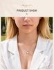 Women's Stainless Steel Heart Pendant Necklace Non-fading Clavicle Chain Fashion Jewelry