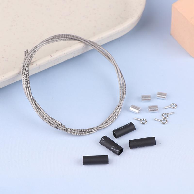 

Rc Car Modified Parts Simulation Steel Rope Diy Modified Accessories For 1/10 Scx10 Rc4Wd D9 D110 Trx-4 Rc Crawler Car 1set