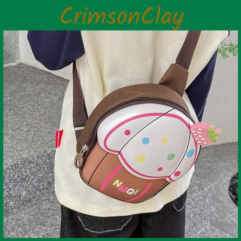 And Stylish Lightweight Oxford Fabric Chest Bag For Kids With Fun Cartoon Design
