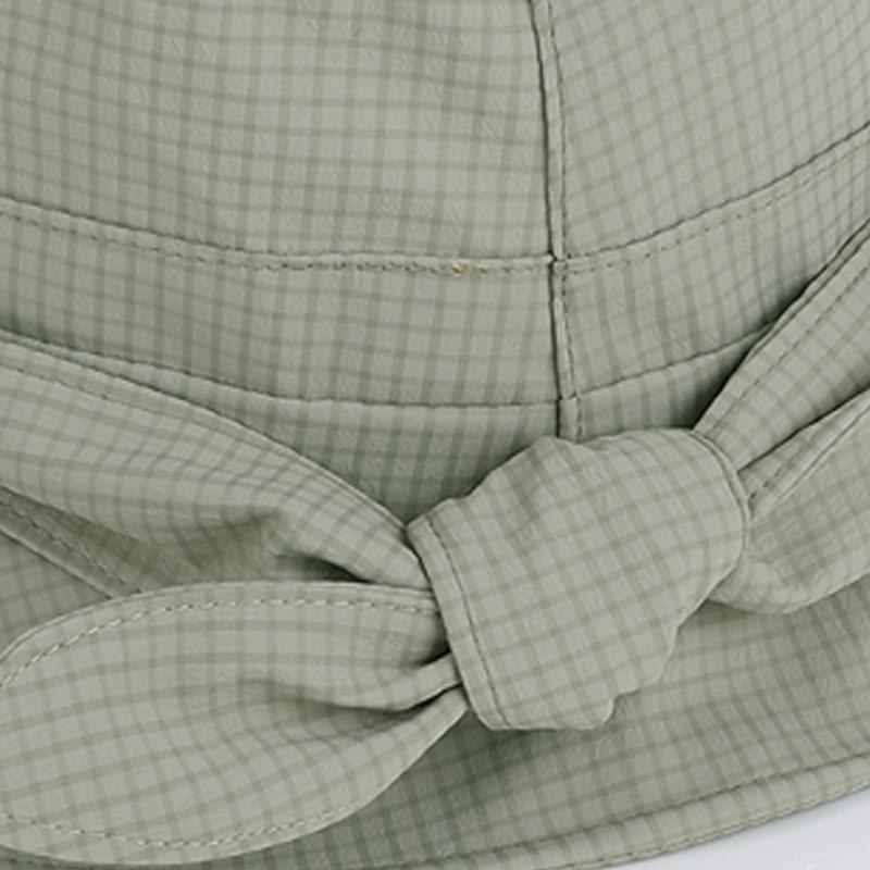 Summer sun hat, women's high-end sense, large eave sun protection sun hat, Korean version, fashionable bow fisherman hat