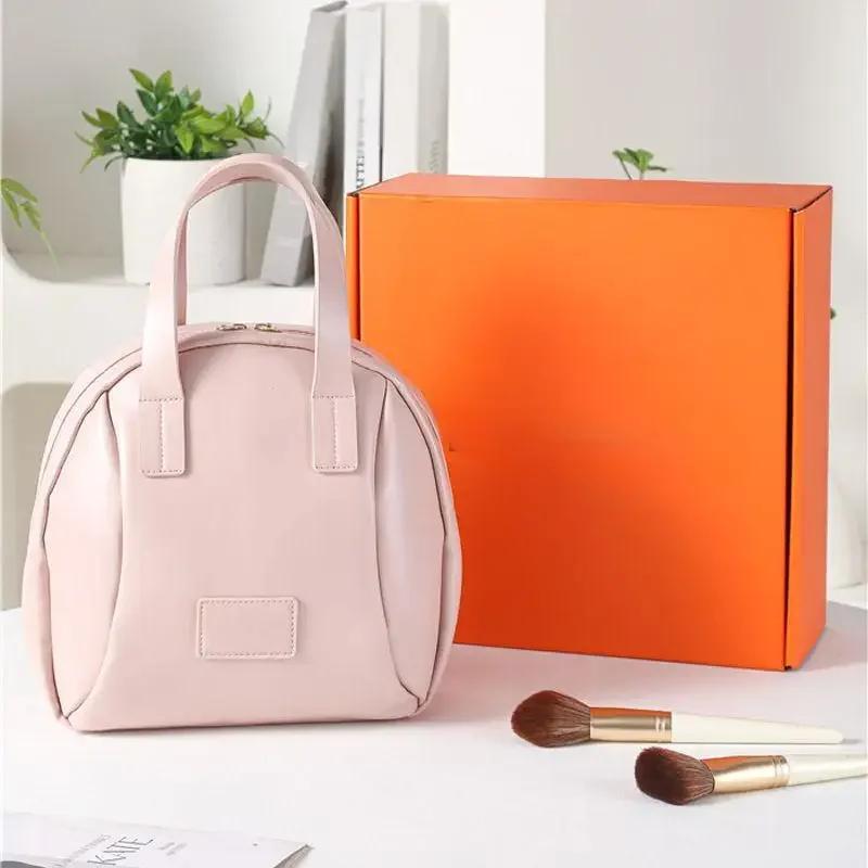 

Multi-Layered Shell-Shaped Cosmetic Bag Large Capacity Travel Waterproof Pu Makeup Bag Leather Shell Shape Cosmetic Sorting Bag L