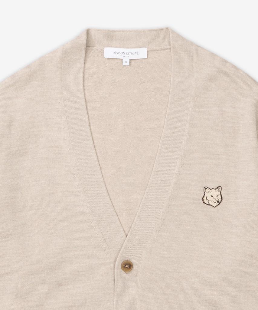 Maison Kitsune Bold Fox Head Patch Regular Cardigan - Marvel / Mm00509Kt10360134