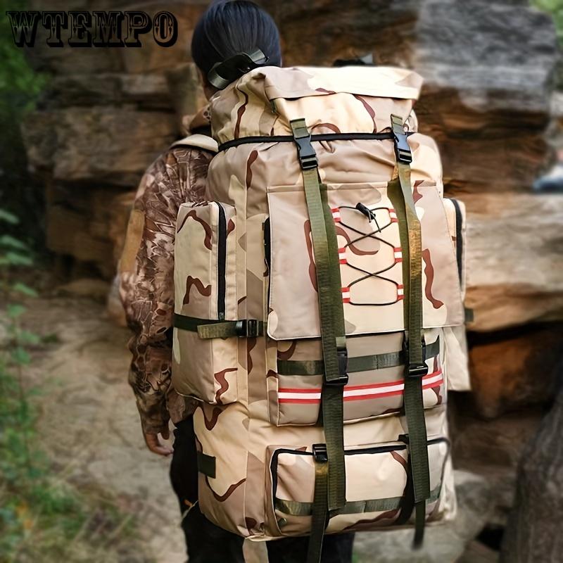 34.34gal Tactical Backpack - Waterproof Sports Bag for Camping, Hiking, and Climbing
