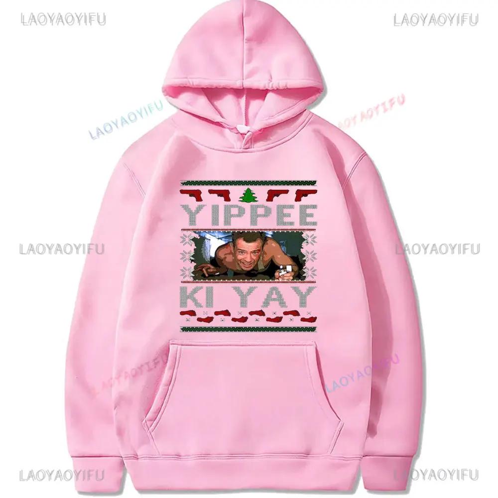 Absurd Ink Die Hard Christmas Hoodie Men Gifts Sportswear Pullover Men Clothing Sweatshirt Hoodies Harajuku Hoodies Winter Women