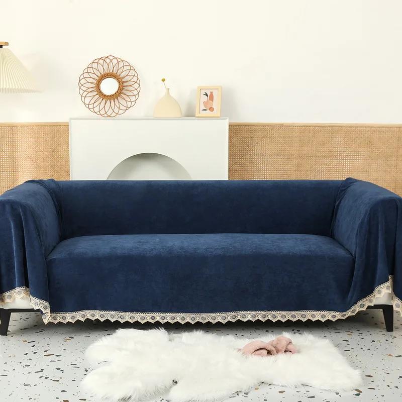 New Chenille Waterproof Sofa Cover Cloth Sofa Blanket Cover Full Universal Couch Towel Cover Dust Proof Sofa Cushion Cove