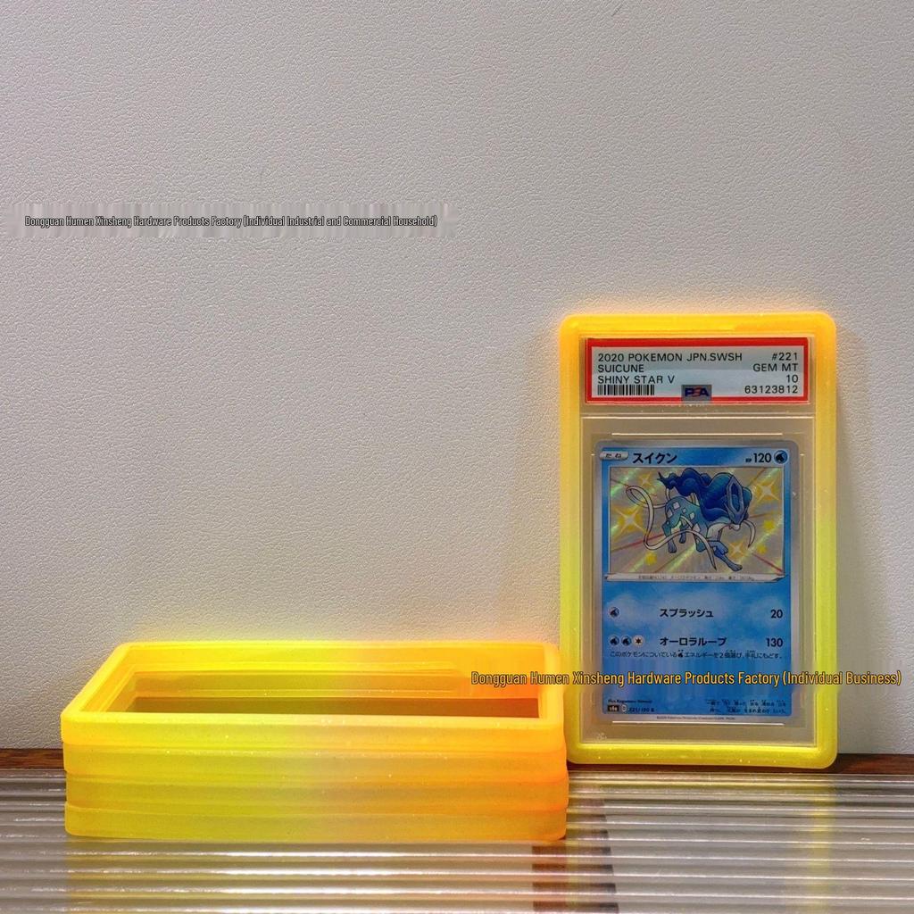 PSA Graded Silicone TPU Protective Sleeve for American Pokemon Star Cards
