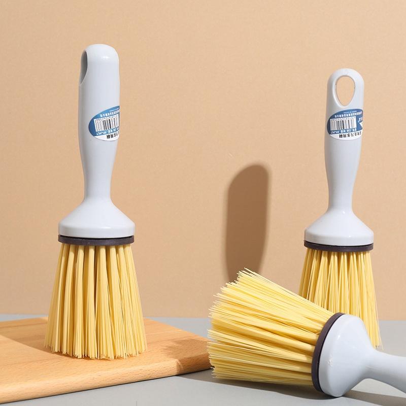 1Pcs Pot Brush Dishwashing Brush Oil Free Short Handle Pots Brush Cleaning Dishwashing Tool Kitchen Cleaning Pan