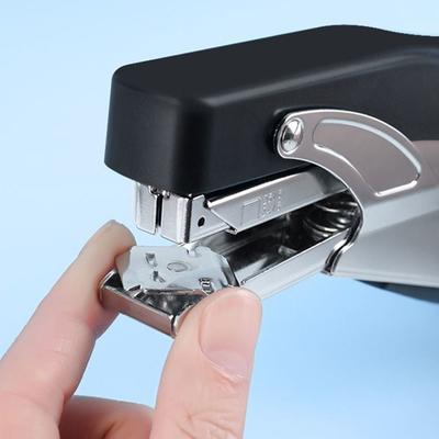 Multifunction Labor-Saving Stapler Hand Operated Portable Heavy Duty Stapler Anti-slip with 1000pcs Nails Book Binding Machines