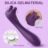 Clitoral Vibrator with Trio of Fondling Nubs, G Spot Vibrator Clitoris Stimulator