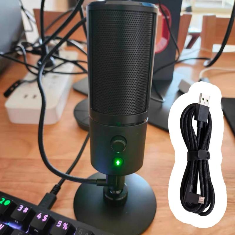 Металлический плетеный нейлоновый кабель для микрофона Seiren X / Seiren для передачи чистого звука и студийной записи
