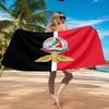 Ben Football Crest Printed Microfiber Beach Towel, Soft And Absorbent, Quick-Dry, Ideal for Summer Travel, Beach Essential, Swimming Pool