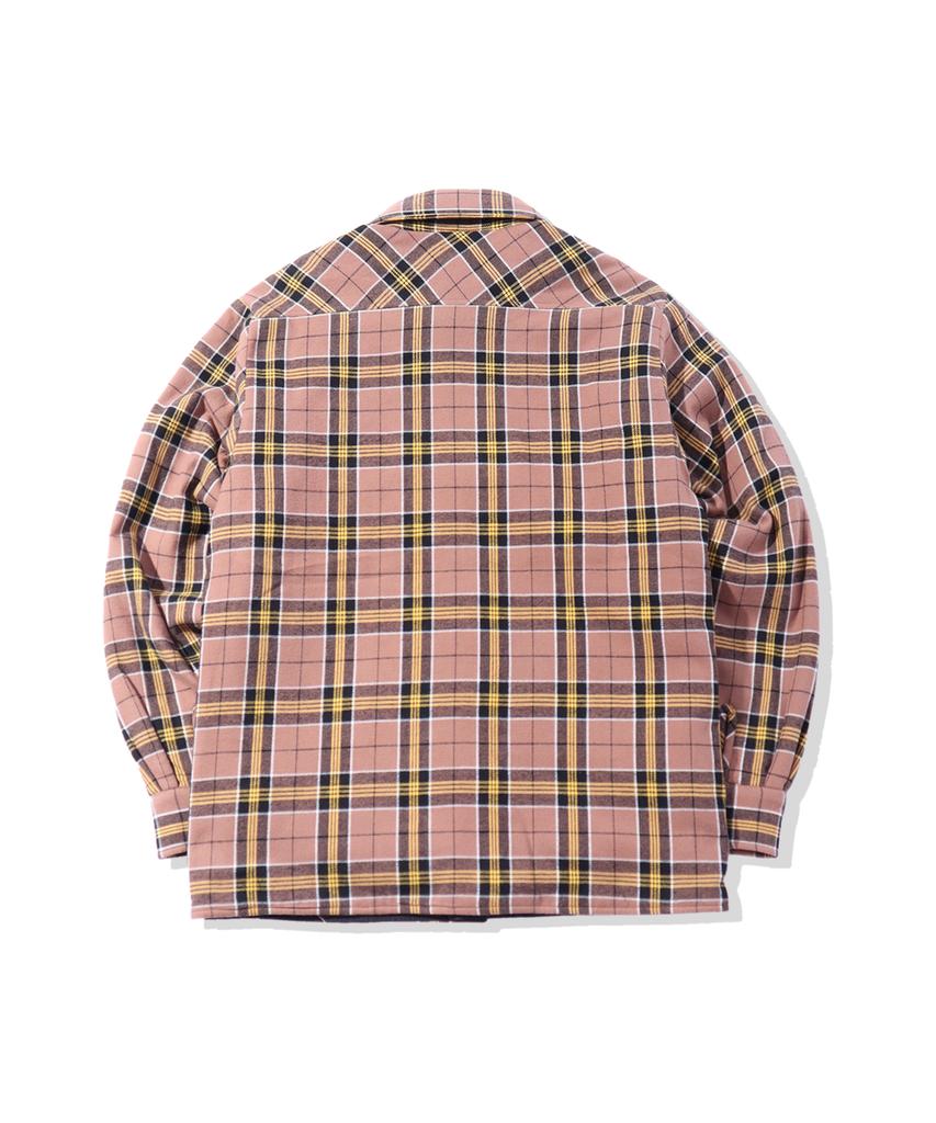 OFFGRID Hunting Flannel Check Shacket - Beige