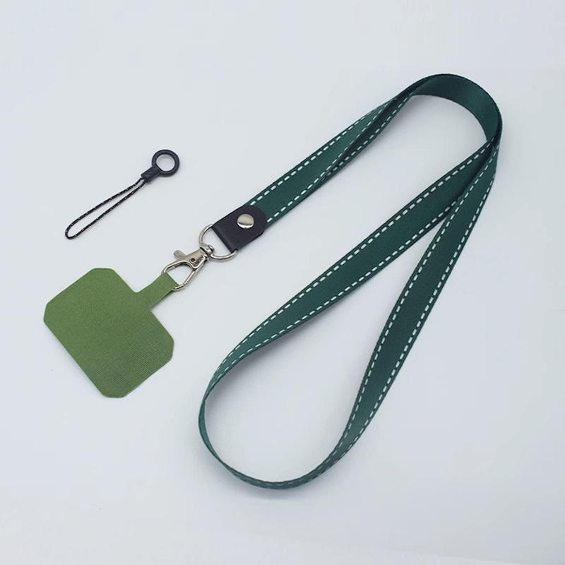 

Crossbody Cell Phone Hanging Lanyard Adjustable Neck Strap With Universal Clip Gasket Anti-Lost Mobile Phone Lanyards
