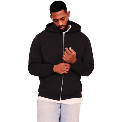 Mens Core Ringspun Cotton Full Zip Hoodie
