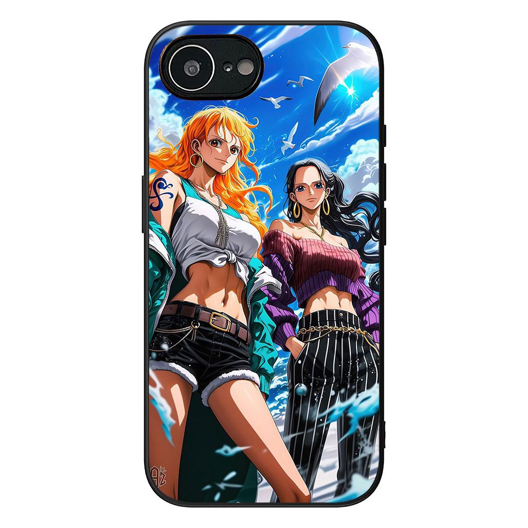 

Чехол Luffy One Piece Roronoa Zoro Nico Robin для Apple iPhone 12 13 Mini XS 11 Pro Max 7 8 Plus + XR 8+ X SE 2020 SE3 iPhone (7)(8)