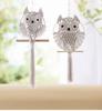 Owl Carpet Decoration Hanging Decor Home Decor Wall Hanging Handmade Weaving Room Decoration White Cotton Bedroom Living Room