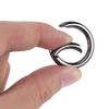 20 Pcs Round Round Carabiner Spring Snap Clips Zinc Alloy Keychain Buckle  Outdoor Activities