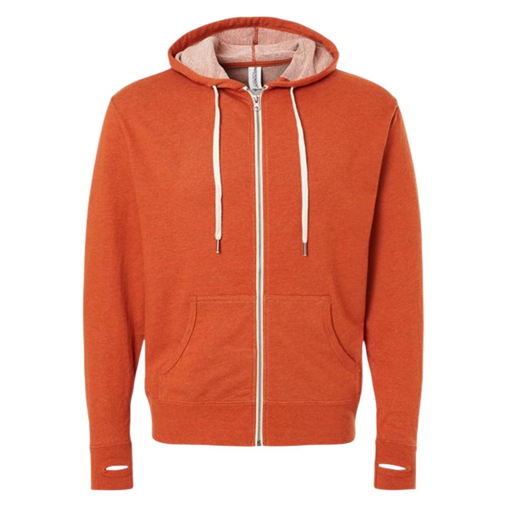 Independent Unisex Adult Zip French Terry Midweight Hoodie