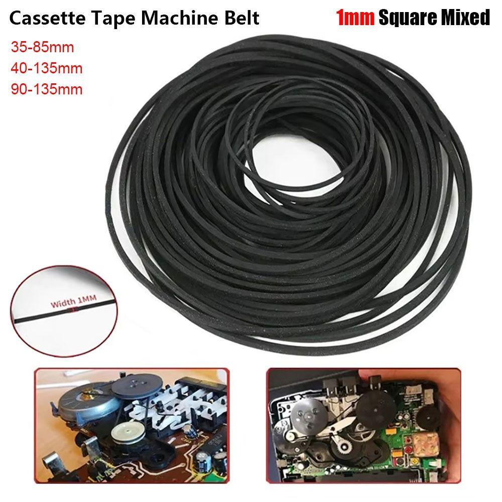 20/30 Pezzi Cinghia di Trasmissione in Gomma per Registratore Walkman CD DVD VCR Riparazione Macchina