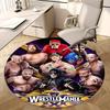 WrestleMania XXX,WWE Championship Chair Mat Round Rug Office Carpet, Machine Washable, Non Slip, Suitable for Living Rooms, Bedrooms