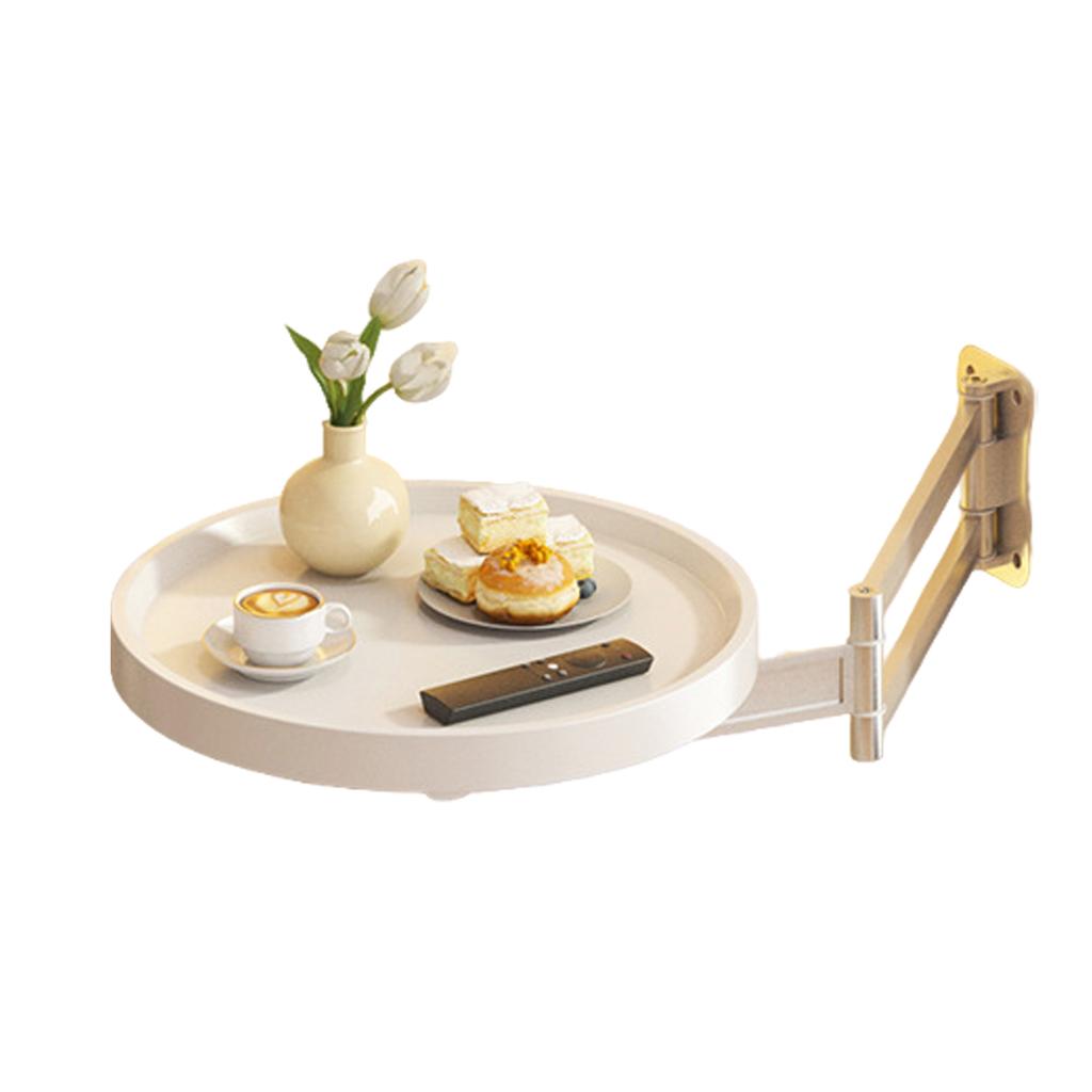 Neue Wandmontierte Klappbare Kleine Runde Teetische Platzsparend Mehrzweck Kreative Schwebende Regale Einfach zu Montieren Flexibel