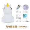 Creative Cartoon Silicone Bedside Night Light Ambient Light