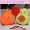 Oreiller Peluche Fruit Rempli de Coton PP Pour Enfants et Adolescents Cadeau